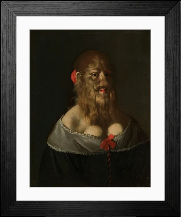 Framed Print : Barbara van Beck, approximately 1650. Creator: Unknown Framed Print : Barbara van Beck, approximately 1650. Creator: Unknown