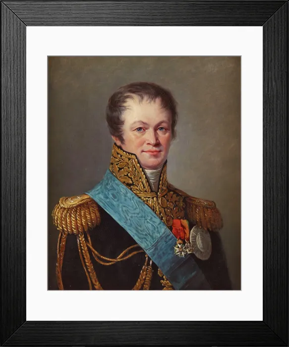 Framed Print : Portrait of Henri Francois Marie Charpentier (1769-1831). Creator: Anonymous Framed Print : Portrait of Henri Francois Marie Charpentier (1769-1831). Creator: Anonymous