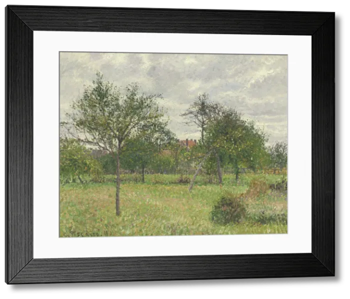 Framed Print : Autumn, Morning, Cloudy, Eragny, 1900. Creator: Pissarro, Camille (1830-1903) Framed Print : Autumn, Morning, Cloudy, Eragny, 1900. Creator: Pissarro, Camille (1830-1903)