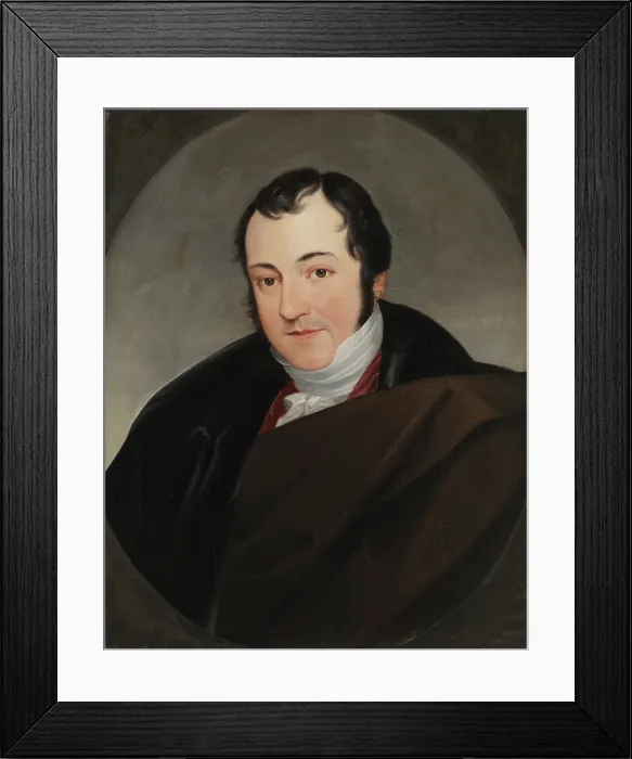 Framed Print : Portrait of Carl Thomas Mozart (1784-1858), c1830-1840. Creator: Anonymous Framed Print : Portrait of Carl Thomas Mozart (1784-1858), c1830-1840. Creator: Anonymous