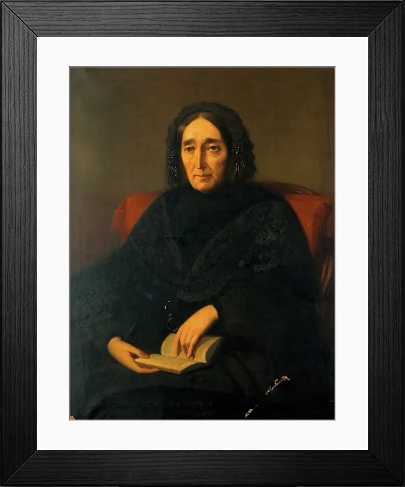 Framed Print : Florence Nightingale, c1890.. Creator: Unknown
