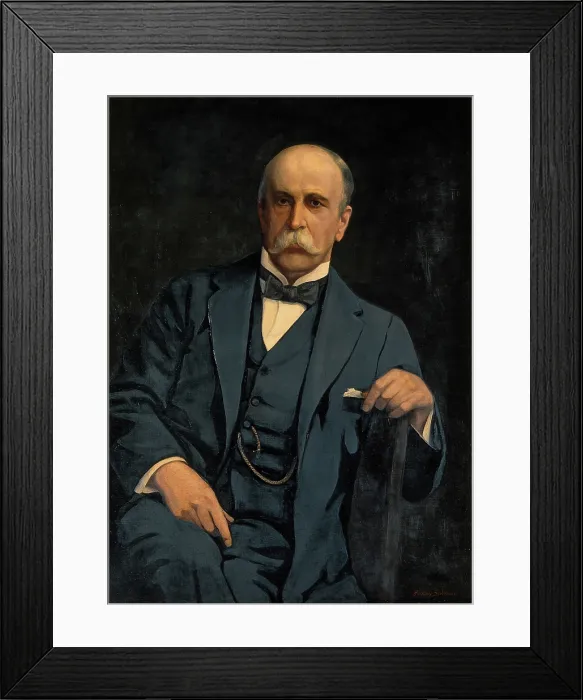 Framed Print : Sir William Osler, c1900s. Creator: Harry Herman Salomon Framed Print : Sir William Osler, c1900s. Creator: Harry Herman Salomon