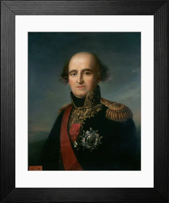 Framed Print : Count Jean-Mathieu Serurier (1742-1819), Marshal of the Empire, 1834. Creator: Laneuville, Jean-Louis (1748-1826) Framed Print : Count Jean-Mathieu Serurier (1742-1819), Marshal of the Empire, 1834. Creator: Laneuville, Jean-Louis (1748-1826)