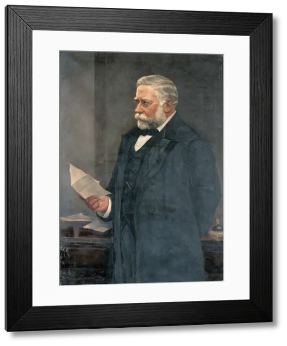 Framed Print : Sir Thomas Barlow (1845-1945), physician to the King, c1910s. Creator: Harry Herman Salomon Framed Print : Sir Thomas Barlow (1845-1945), physician to the King, c1910s. Creator: Harry Herman Salomon