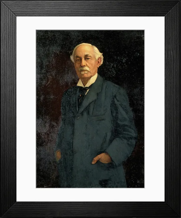 Framed Print : Sir William Tilden (1842-1926), chemist, c1920s. Creator: Harry Herman Salomon Framed Print : Sir William Tilden (1842-1926), chemist, c1920s. Creator: Harry Herman Salomon