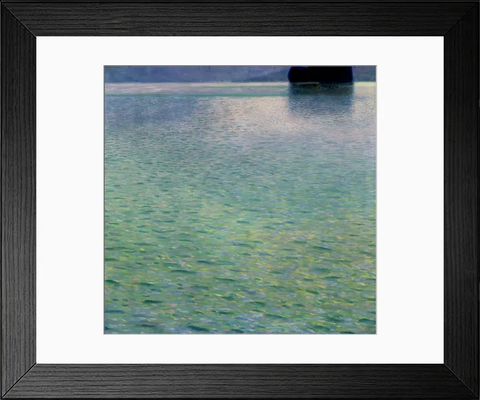Framed Print : Island in the Attersee, 1901. Creator: Klimt, Gustav (1862-1918) Framed Print : Island in the Attersee, 1901. Creator: Klimt, Gustav (1862-1918)