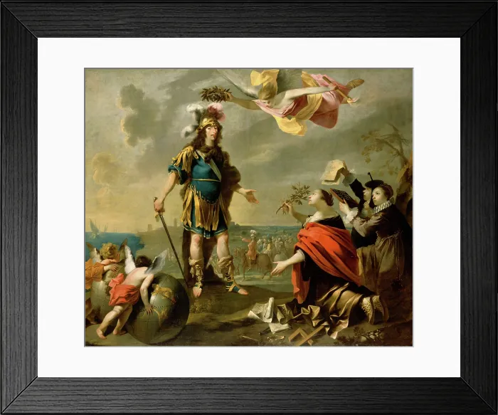Framed Print : Louis II de Bourbon (1621-1686) at the capture of Dunkirk in October 1646, 1646-1647. Creator: Tassel, Jean (1608-1667) Framed Print : Louis II de Bourbon (1621-1686) at the capture of Dunkirk in October 1646, 1646-1647. Creator: Tassel, Jean (1608-1667)
