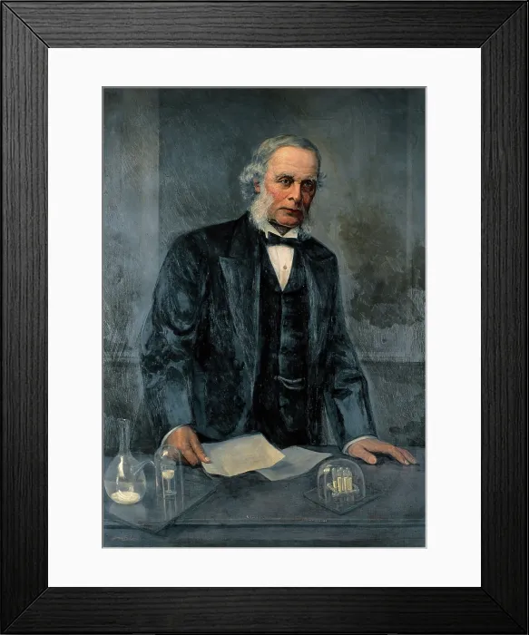 Framed Print : Joseph Lister, 1st Baron Lister (1827-1912), surgeon, c1890s. Creator: Harry Herman Salomon Framed Print : Joseph Lister, 1st Baron Lister (1827-1912), surgeon, c1890s. Creator: Harry Herman Salomon