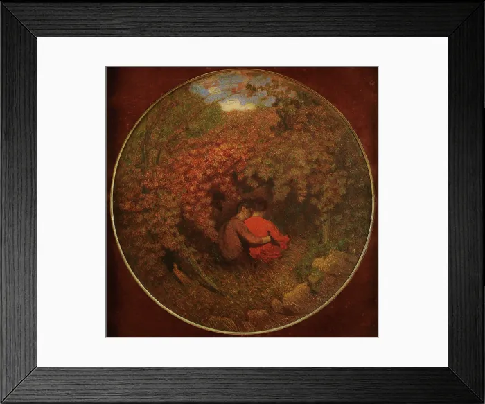 Framed Print : The Love of Life, 1901-1904. Creator: Pellizza da Volpedo, Giuseppe (1868-1907) Framed Print : The Love of Life, 1901-1904. Creator: Pellizza da Volpedo, Giuseppe (1868-1907)