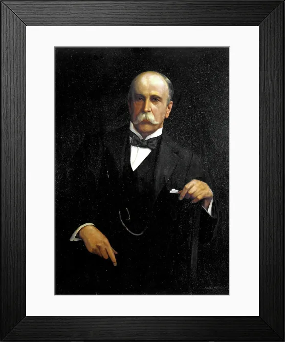 Framed Print : Sir William Osler, c1900s. Creator: Harry Herman Salomon Framed Print : Sir William Osler, c1900s. Creator: Harry Herman Salomon