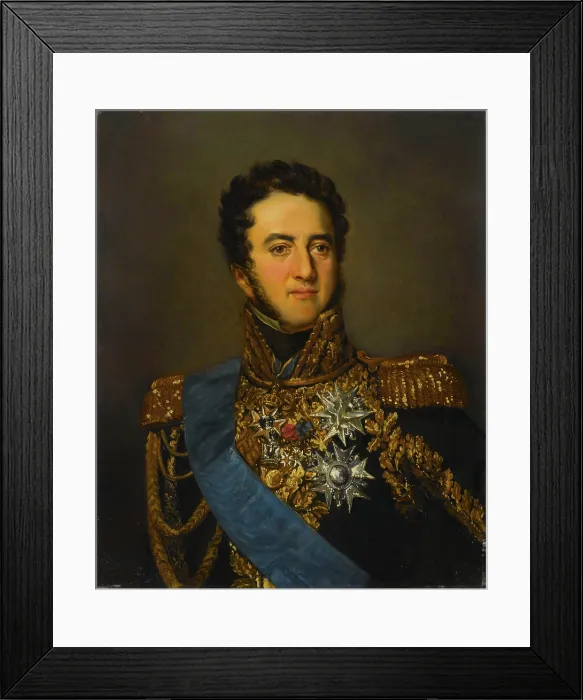 Framed Print : Portrait of Louis Gabriel Suchet, duc d'Albufera (1770-1826), Marshal of the Empire, 1834. Creator: Guerin, Paulin (1783-1855). Portrait of Louis Gabriel Suchet, duc d'Albufera (1770-1826), Marshal of the Empire, 1834 Framed Print : Portrait of Louis Gabriel Suchet, duc d'Albufera (1770-1826), Marshal of the Empire, 1834. Creator: Guerin, Paulin (1783-1855). Portrait of Louis Gabriel Suchet, duc d'Albufera (1770-1826), Marshal of the Empire, 1834