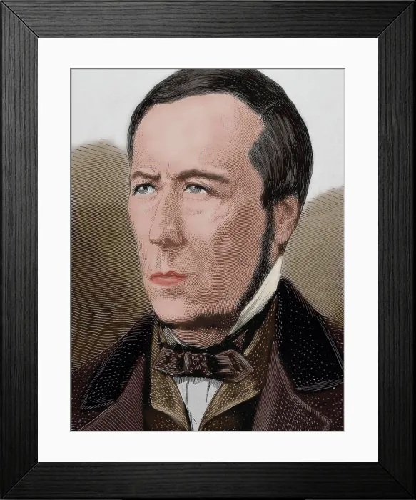 Framed Print : Alexandre Herculano, writer and historian, 19th century. Creator: Unknown Framed Print : Alexandre Herculano, writer and historian, 19th century. Creator: Unknown
