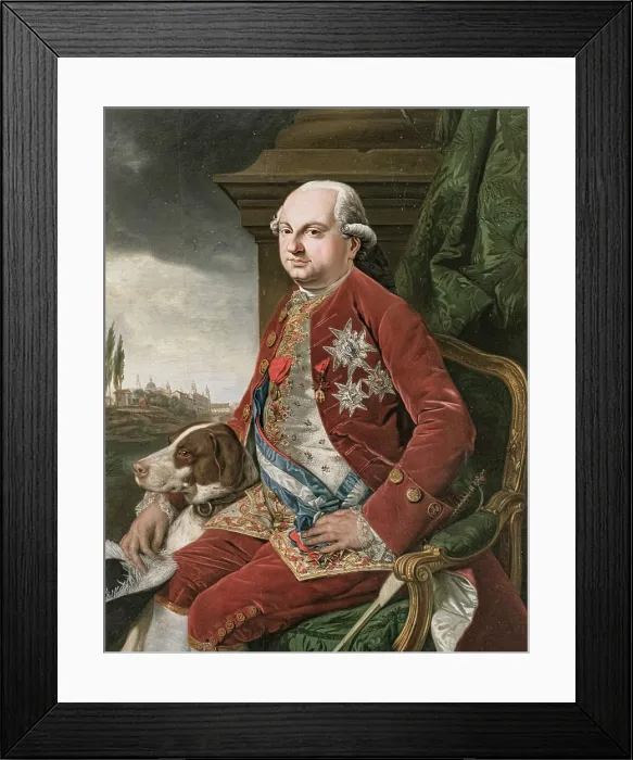 Framed Print : Portrait of King Ferdinand IV of Naples and Sicily (1751-1825), 1778-1779. Creator: Zoffani, Johann (1733-1810) Framed Print : Portrait of King Ferdinand IV of Naples and Sicily (1751-1825), 1778-1779. Creator: Zoffani, Johann (1733-1810)