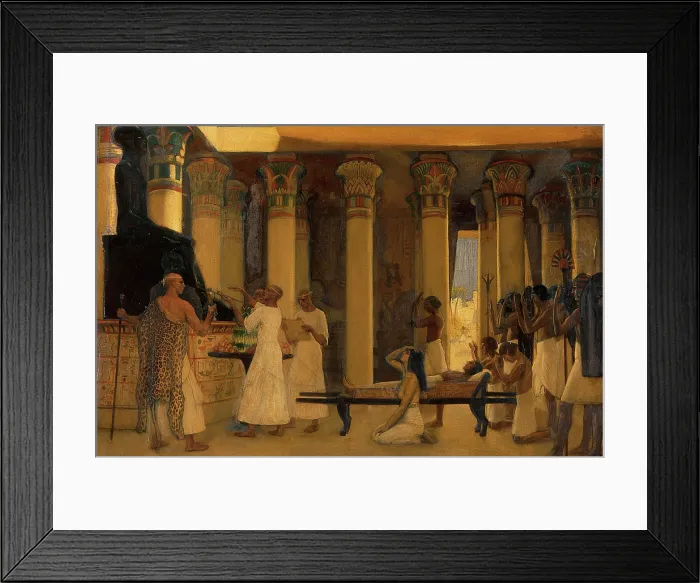 Framed Print : An invocation to I-em-hetep, the Egyptian deity of medicine, c1912. Creator: Ernest Board Framed Print : An invocation to I-em-hetep, the Egyptian deity of medicine, c1912. Creator: Ernest Board