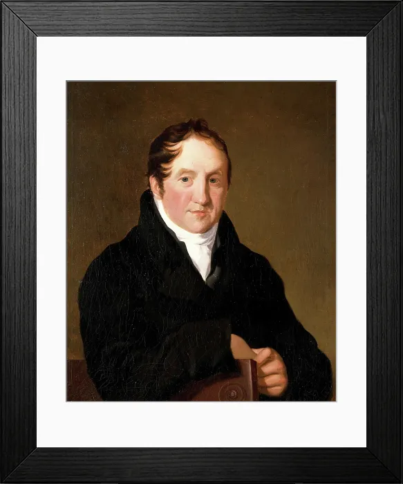 Framed Print : A man. Creator: Unknown