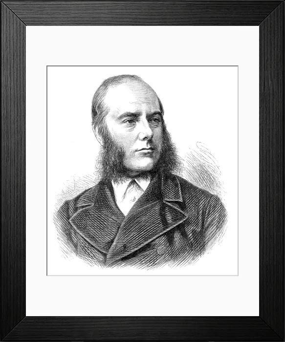 Framed Print : The late Mr. Winterbotham, M.P. 1874. Creator: Unknown Framed Print : The late Mr. Winterbotham, M.P. 1874. Creator: Unknown