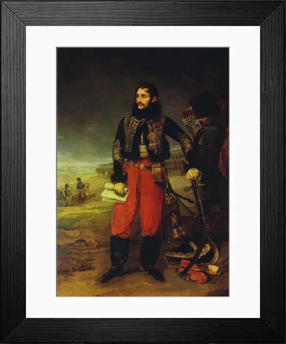 Framed Print : Antoine Charles Louis, Comte de Lasalle (1775-1809), 1808. Creator: Gros, Antoine Jean, Baron (1771-1835) Framed Print : Antoine Charles Louis, Comte de Lasalle (1775-1809), 1808. Creator: Gros, Antoine Jean, Baron (1771-1835)