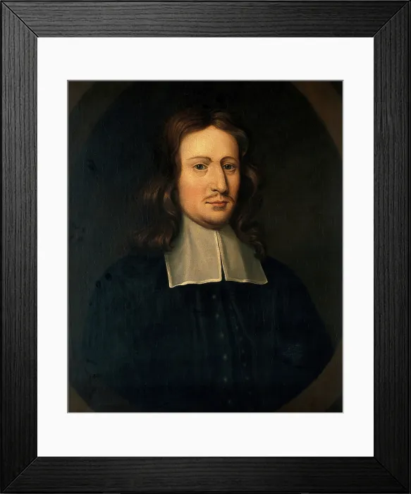 Framed Print : A man, designated as Sir Charles Scarburgh, c1640s. Creator: Unknown Framed Print : A man, designated as Sir Charles Scarburgh, c1640s. Creator: Unknown