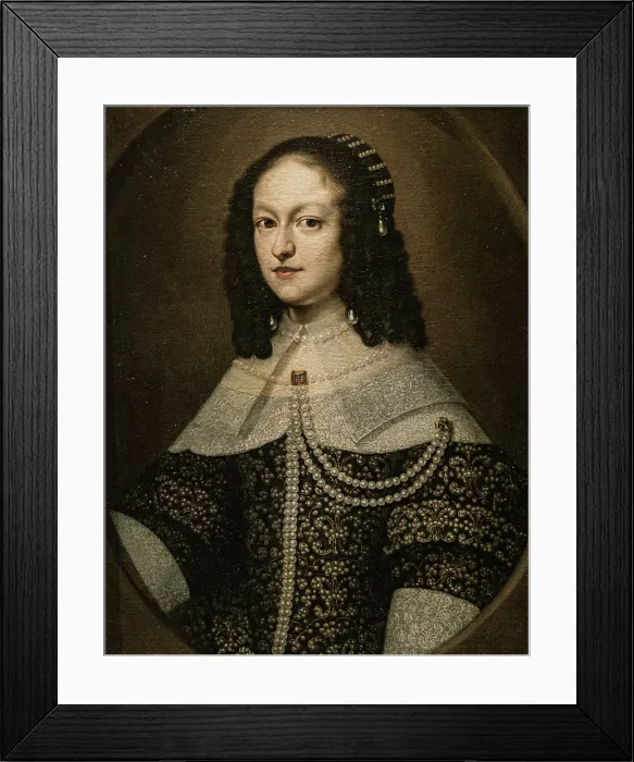Framed Print : Portrait of Margherita de Medici (1612-1679), Duchess of Parma and Piacenza, 1640. Creator: Sustermans, Justus (Giusto) (1597-1681). Portrait of Margherita de Medici (1612-1679), Duchess of Parma and Piacenza, 1640 Framed Print : Portrait of Margherita de Medici (1612-1679), Duchess of Parma and Piacenza, 1640. Creator: Sustermans, Justus (Giusto) (1597-1681). Portrait of Margherita de Medici (1612-1679), Duchess of Parma and Piacenza, 1640