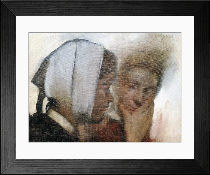 Framed Print : Washerwomen, c1872. Creator: Degas, Edgar (1834-1917) Framed Print : Washerwomen, c1872. Creator: Degas, Edgar (1834-1917)