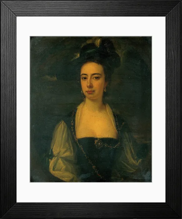 Framed Print : A lady (of the Jenner family?), c1800s. Creator: Unknown Framed Print : A lady (of the Jenner family?), c1800s. Creator: Unknown
