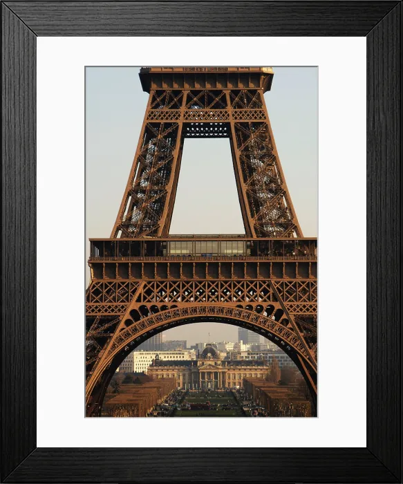 Framed Print : Eiffel Tower by Gustave Eiffel (1832-1923), Paris, France, 2008. Creator: Unknown Framed Print : Eiffel Tower by Gustave Eiffel (1832-1923), Paris, France, 2008. Creator: Unknown