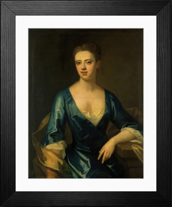 Framed Print : A lady (of the Jenner family?), c1780s. Creator: Unknown Framed Print : A lady (of the Jenner family?), c1780s. Creator: Unknown