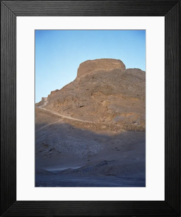 Framed Print : Zoroastrian Tower of Silence, Yazd, Iran, 2000. Creator: LTL Framed Print : Zoroastrian Tower of Silence, Yazd, Iran, 2000. Creator: LTL