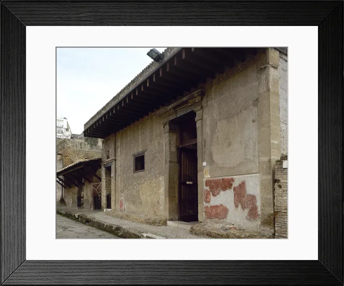 Framed Print : Samnite House, Herculaneum, Italy, 2nd century BC, (2002). Creator: LTL Framed Print : Samnite House, Herculaneum, Italy, 2nd century BC, (2002). Creator: LTL