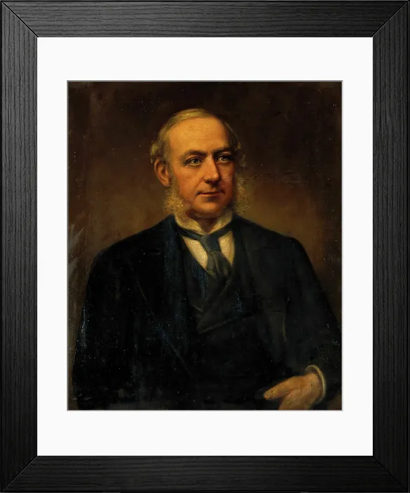 Framed Print : Sir John Eric Erichsen, c1850. Creator: Unknown Framed Print : Sir John Eric Erichsen, c1850. Creator: Unknown