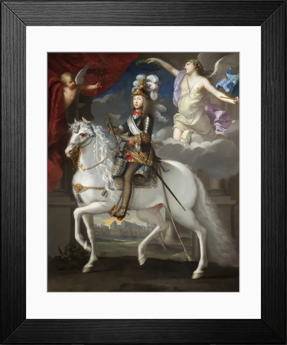 Framed Print : Portrait of the King Louis XIV (1638-1715), c1653. Creator: Nocret, Jean (1615-1672) Framed Print : Portrait of the King Louis XIV (1638-1715), c1653. Creator: Nocret, Jean (1615-1672)