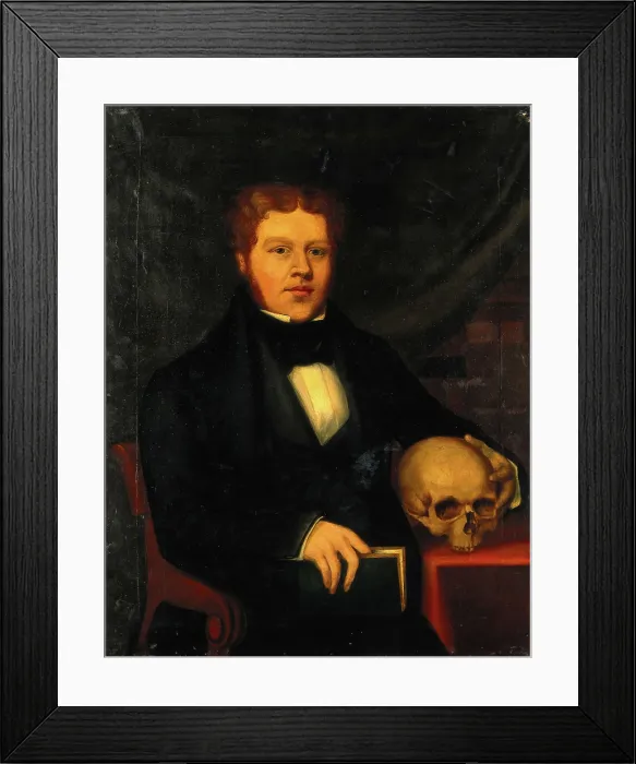 Framed Print : Dr Johnstone (?). Creator: Unknown Framed Print : Dr Johnstone (?). Creator: Unknown