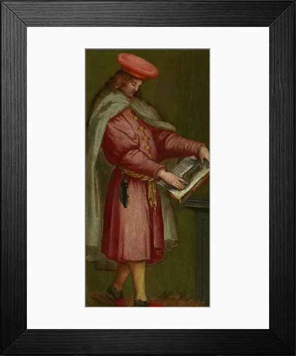 Framed Print : Saint Cosmas and Saint Damian, c16th century. Creator: Unknown Framed Print : Saint Cosmas and Saint Damian, c16th century. Creator: Unknown