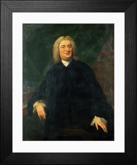 Framed Print : Richard Mead, c1730s. Creator: Unknown Framed Print : Richard Mead, c1730s. Creator: Unknown