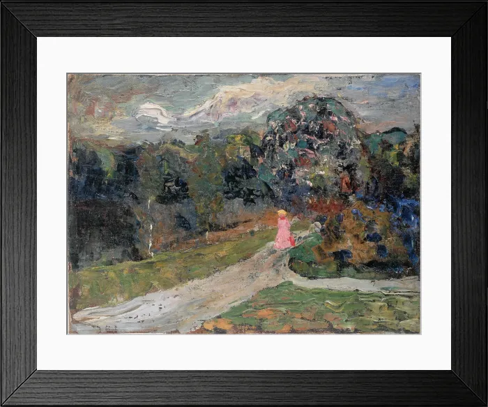 Framed Print : Dusk in English Garden, Munich, c1901. Creator: Kandinsky, Wassily Vasilyevich (1866-1944) Framed Print : Dusk in English Garden, Munich, c1901. Creator: Kandinsky, Wassily Vasilyevich (1866-1944)