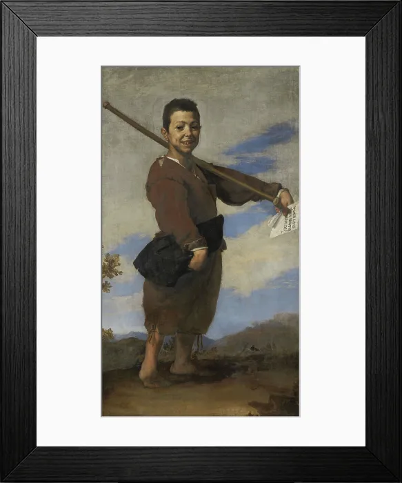 Framed Print : The Clubfoot, 1642. Creator: Ribera, Jose (Jusepe), de (1591-1652) Framed Print : The Clubfoot, 1642. Creator: Ribera, Jose (Jusepe), de (1591-1652)