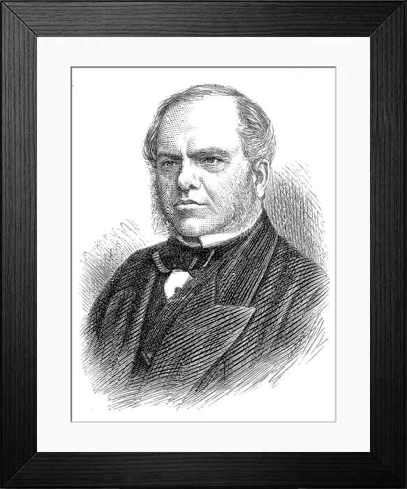 Framed Print : The late Mr. Oke, Chief Clerk to the Lord Mayor of London, 1874. Creator: Unknown Framed Print : The late Mr. Oke, Chief Clerk to the Lord Mayor of London, 1874. Creator: Unknown