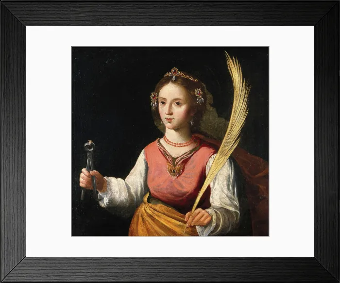 Framed Print : Saint Apollonia, c1620s. Creator: Unknown Framed Print : Saint Apollonia, c1620s. Creator: Unknown