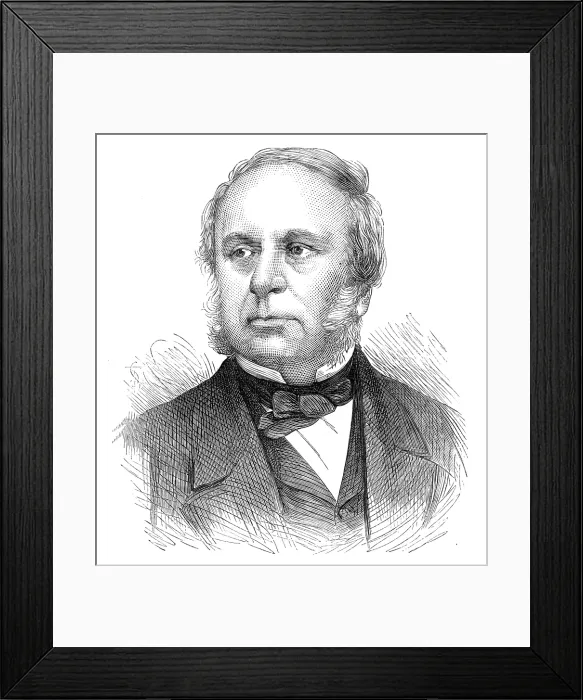Framed Print : The late Mr. Herman Merivale, C.B. 1874. Creator: Unknown Framed Print : The late Mr. Herman Merivale, C.B. 1874. Creator: Unknown