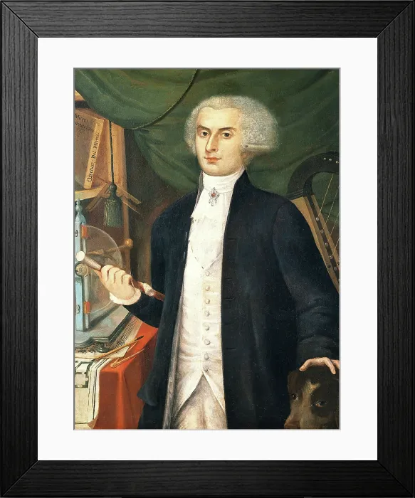 Framed Print : A virtuoso of the arts and sciences. Creator: Unknown Framed Print : A virtuoso of the arts and sciences. Creator: Unknown