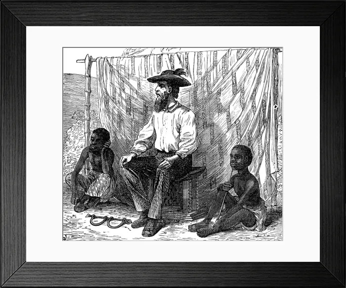 Framed Print : The Ashantee War: missionary released from Ashantee, 1874. Creator: Unknown Framed Print : The Ashantee War: missionary released from Ashantee, 1874. Creator: Unknown