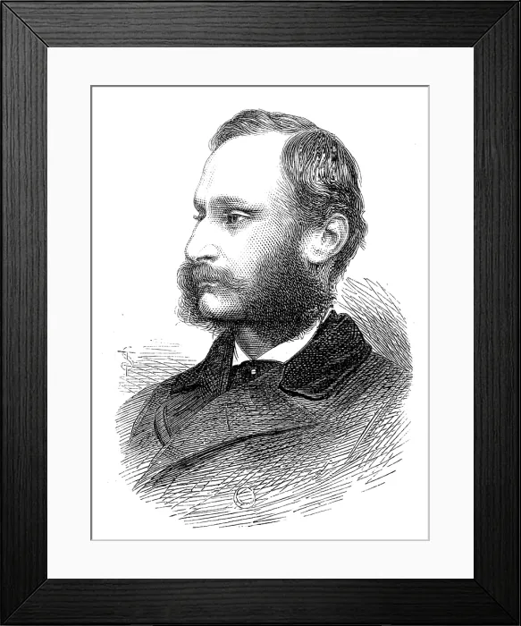 Framed Print : The late Major Baird, 42nd Highlanders, 1874. Creator: Unknown Framed Print : The late Major Baird, 42nd Highlanders, 1874. Creator: Unknown