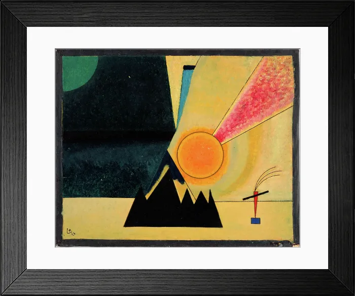Framed Print : Entwicklung (Development), 1926. Creator: Kandinsky, Wassily Vasilyevich (1866-1944) Framed Print : Entwicklung (Development), 1926. Creator: Kandinsky, Wassily Vasilyevich (1866-1944)