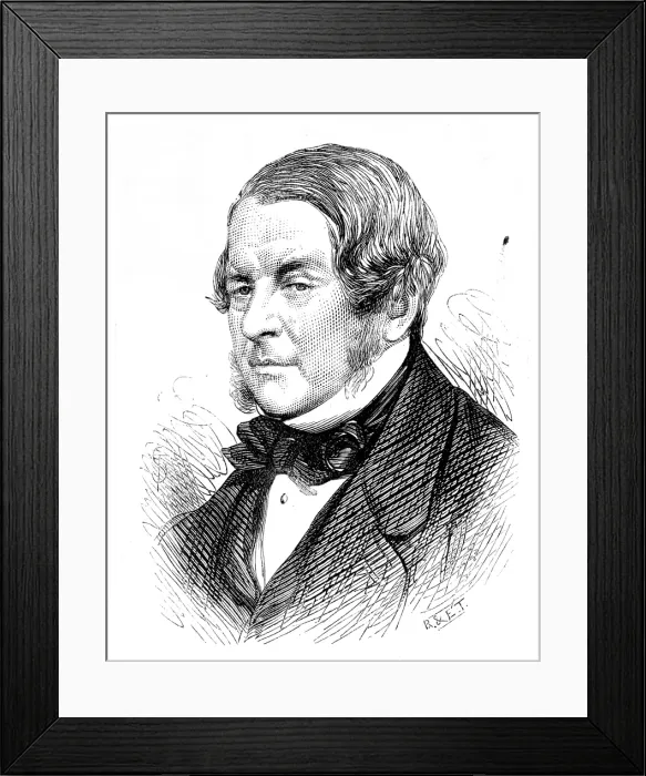 Framed Print : The late Mr. Albert Way, 1874. Creator: Unknown Framed Print : The late Mr. Albert Way, 1874. Creator: Unknown