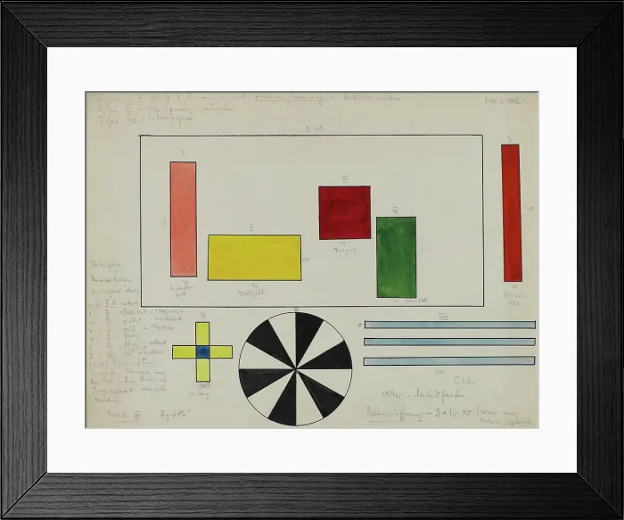 Framed Print : Picture VII. Bydlo, 1928. Creator: Kandinsky, Wassily Vasilyevich (1866-1944) Framed Print : Picture VII. Bydlo, 1928. Creator: Kandinsky, Wassily Vasilyevich (1866-1944)