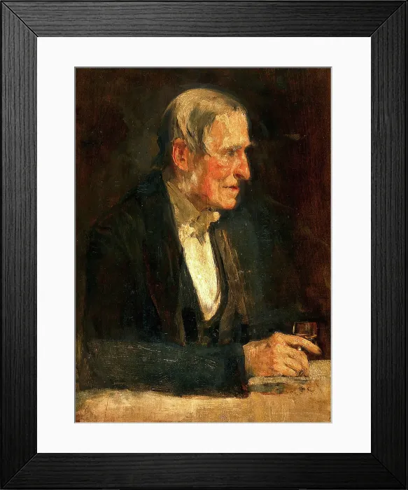 Framed Print : Sir James Paget Bt. (1814-1899), surgeon and pathologist, 1897. Creator: Solomon Joseph Solomon Framed Print : Sir James Paget Bt. (1814-1899), surgeon and pathologist, 1897. Creator: Solomon Joseph Solomon