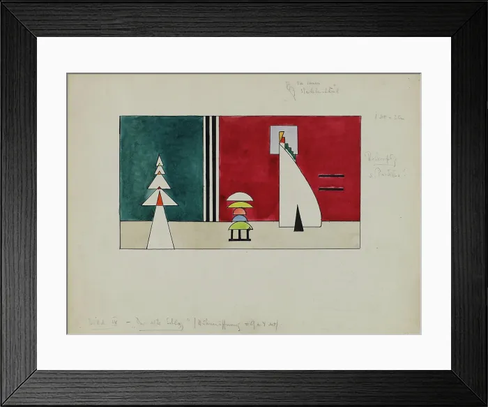 Framed Print : Picture IV. The old castle, 1928. Creator: Kandinsky, Wassily Vasilyevich (1866-1944) Framed Print : Picture IV. The old castle, 1928. Creator: Kandinsky, Wassily Vasilyevich (1866-1944)