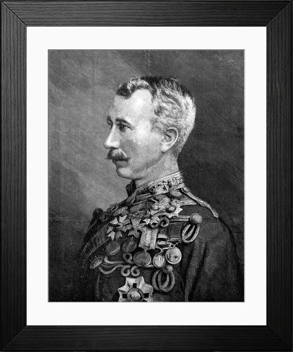 Framed Print : Major-General Sir Garnet Joseph Wolseley, K.C.M.G. C.B. 1874. Creator: Unknown Framed Print : Major-General Sir Garnet Joseph Wolseley, K.C.M.G. C.B. 1874. Creator: Unknown
