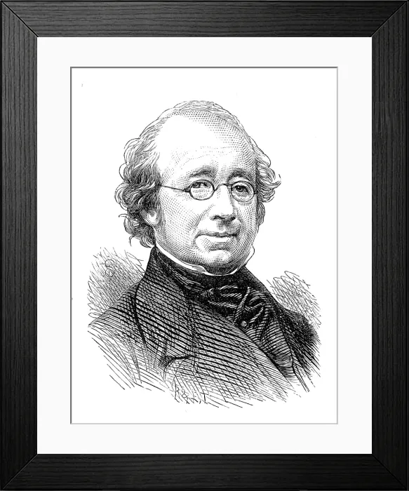 Framed Print : The late Mr. Thomas Morson, chemist, 1874. Creator: Unknown Framed Print : The late Mr. Thomas Morson, chemist, 1874. Creator: Unknown