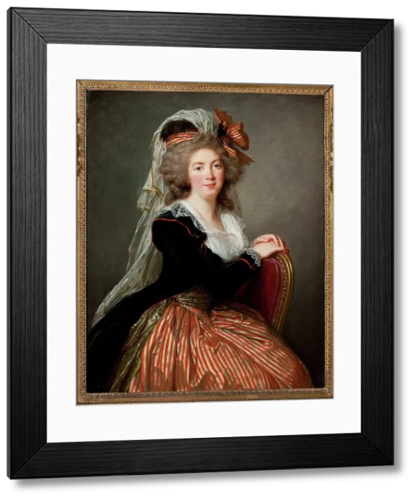 Framed Print : Portrait of Genevieve Le Couteulx du Molay, 1788. Creator: Vigee Le Brun, Louise Elisabeth (1755-1842) Framed Print : Portrait of Genevieve Le Couteulx du Molay, 1788. Creator: Vigee Le Brun, Louise Elisabeth (1755-1842)